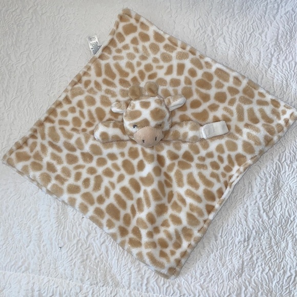 Carter's Baby Giraffe Security Blanket Lovey With Pacifier Holder - Picture 2 of 9